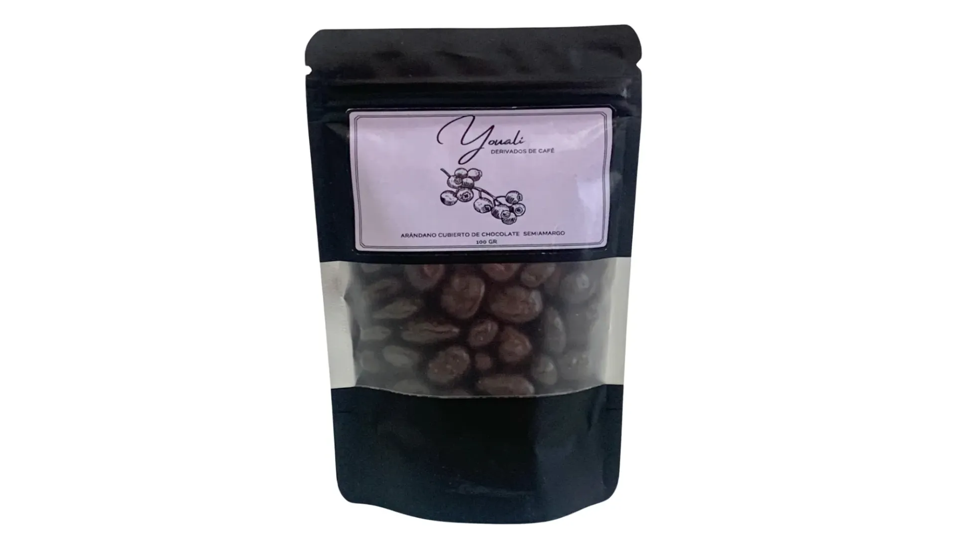 Arándanos con chocolate