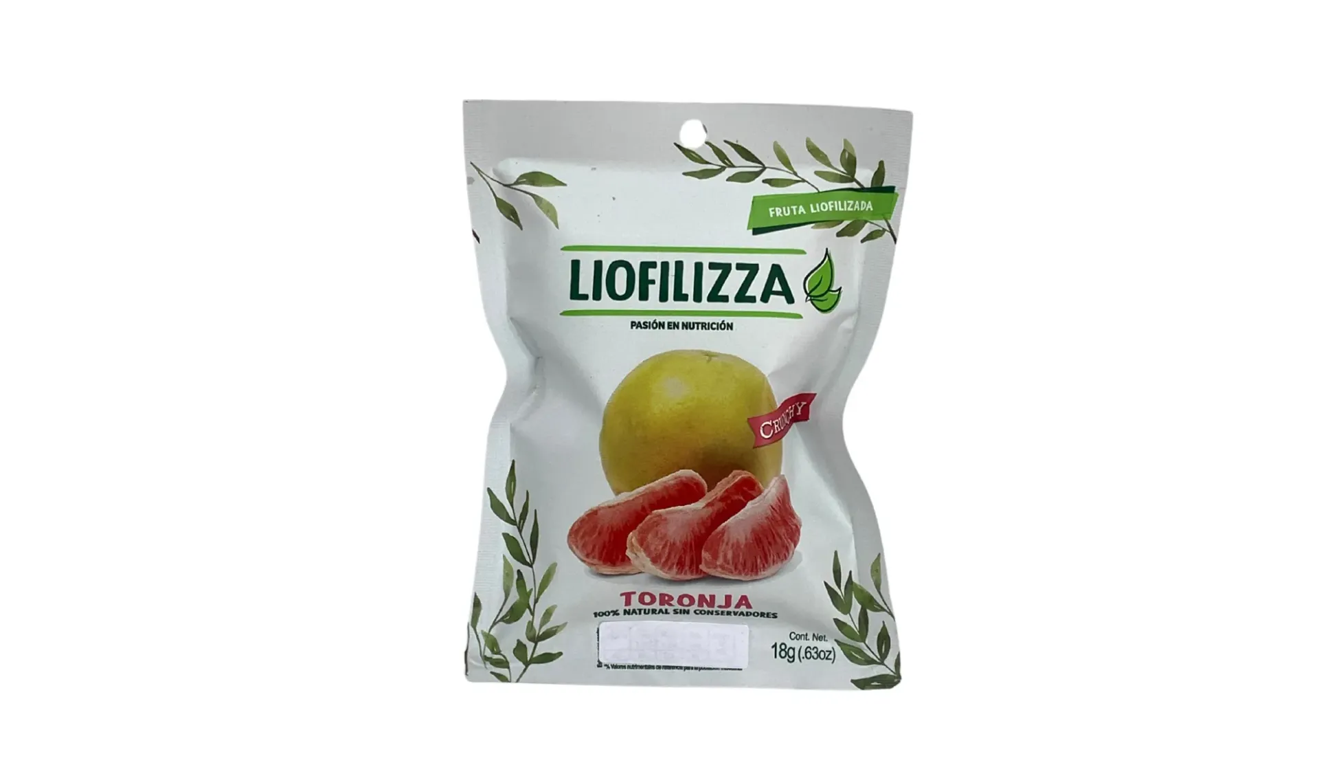 Toronja liofilizada