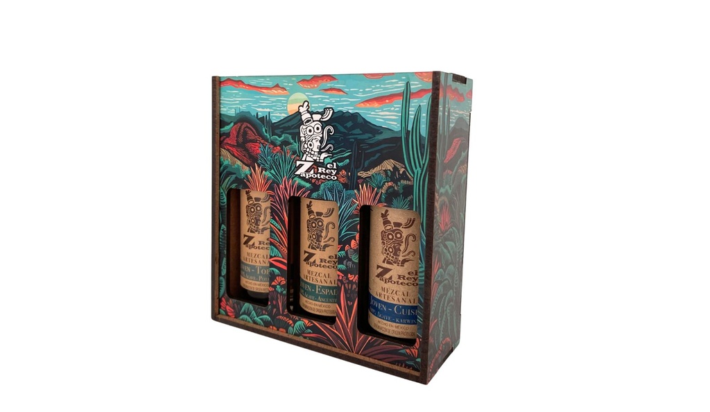 [WRZKM] Kit de mezcales - Rey Zapoteco
