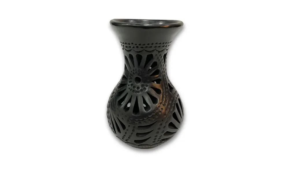 Florero gota - Barro negro